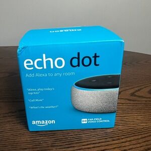 Amazon Echo Dot 3rd Gen Smart Speaker with Alexa Voice Control